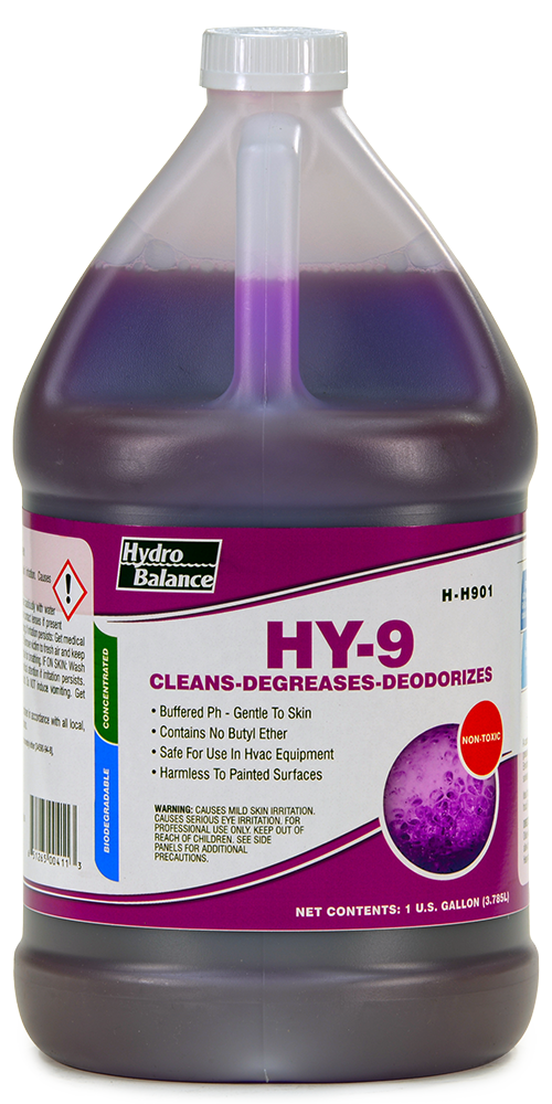 HY-9 – CLEANS-DEGREASES-DEODORIZES