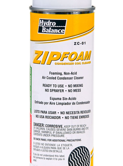 Coil Cleaner - Zip Foam